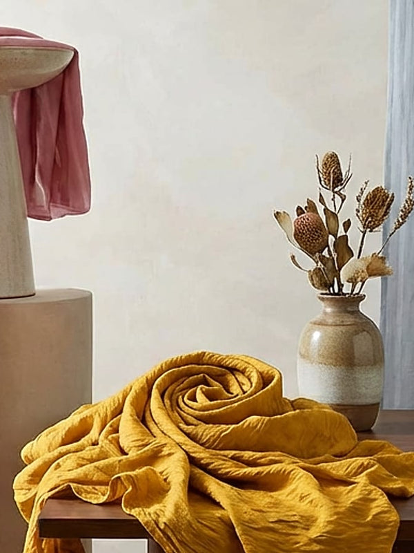 Self Patterned Dyed Fabric