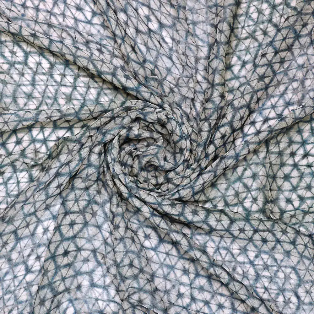 Creative Morden Abstract Hexagon Digital Printed Fabric - Pure Chiffon – 01 a c2fec31c b5c4 41f6 9be9 196fd5c4eb8d