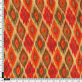 Seamless Pochampilli Patterns Digital Printed Fabric - Pure Chiffon – 08 d