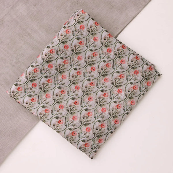 Chanderi Printed Fabric Set 5 Meters – 0l2a0299copy - alternate view