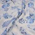 Gorgeous Peacock and Flower Print on Kota Doria Digital Fabric Material – 0l2a0372copy
