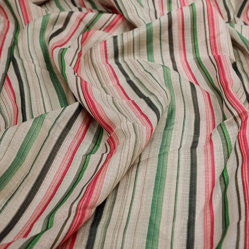 Gorgeous Strips Kota Doria Digital Printed Fabric Material – 0l2a0394copy