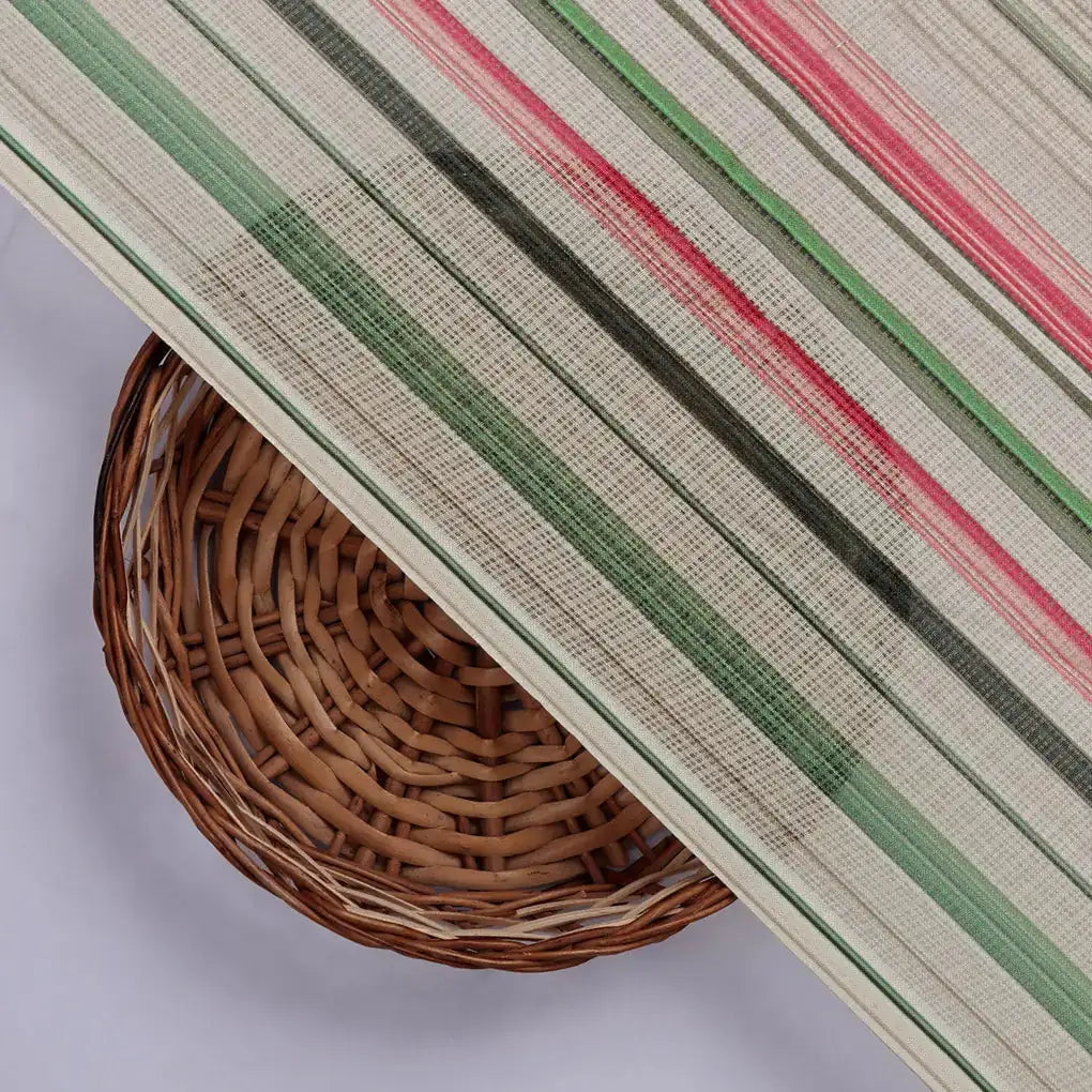 Gorgeous Strips Kota Doria Digital Printed Fabric Material – 0l2a0395copy