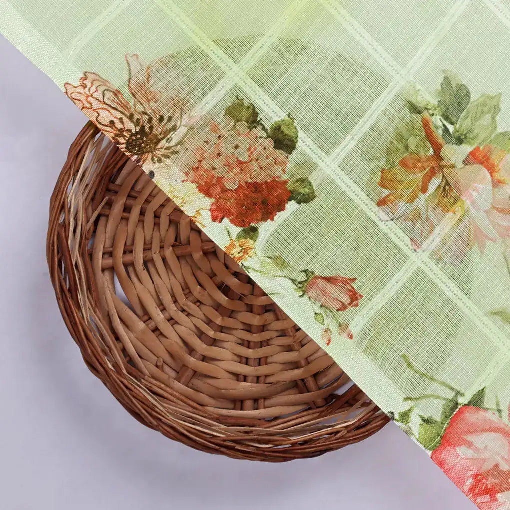 Gorgeous Linen Floral Printed Fabric Material – 0l2a0418copy