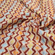 Maroon and Multi Ikat Zigzag Pattern Chinon Fabric – 0l2a0429 copy