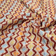Maroon and Multi Ikat Zigzag Pattern Chinon Fabric – 0l2a0429 copy