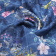 Gorgeous Multicolor Floral Linen Fabric with Intricate Leaf Design – 0l2a0434copy