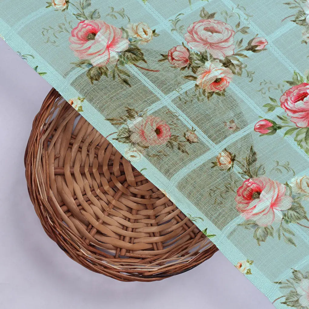 Gorgeous Floral Linen Fabric in Yellow, Pink, and Green – 0l2a0482copy