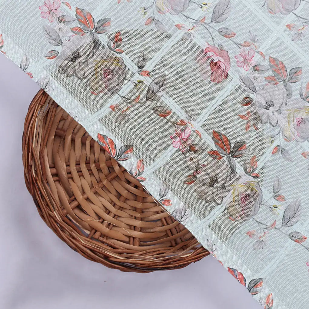 Lovely Linen with Decorative Flower Velly Design – 0l2a0502copy