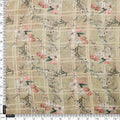 Gorgeous Velly Linen Fabric with Stunning Floral and Leaves Design – 0l2a0504copy