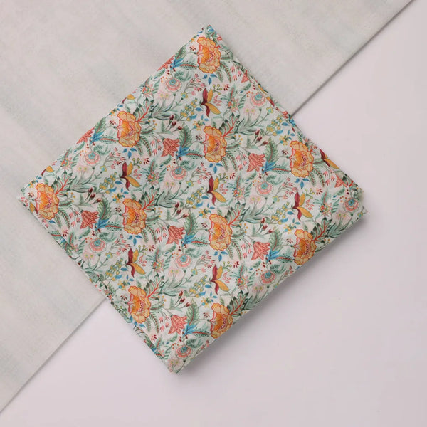 Chanderi Printed Fabric Set 5 Meters – 0l2a0558copy - alternate view