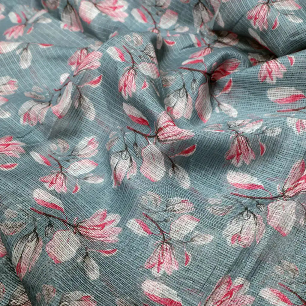 Gorgeous Floral Kota Doria Digital Print Fabric for Classy Outfits – 0l2a0623copy