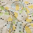 Gorgeous Kota Doria Fabric with Eye-Catching Feathers Print in Vibrant Yellow and Green – 0l2a0638copy