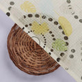 Gorgeous Kota Doria Fabric with Eye-Catching Feathers Print in Vibrant Yellow and Green – 0l2a0639copy
