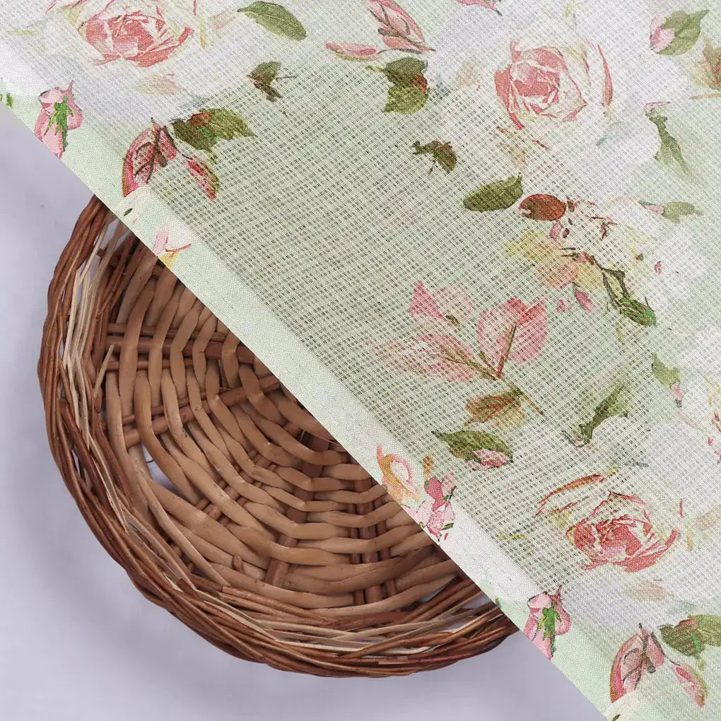 Gorgeous Kota Doria Floral Fabric Material for Making Classy Outfits – 0l2a0655copy
