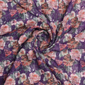 Gorgeous Floral Print Linen Digital Fabric Material – 0l2a0753copy