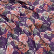 Gorgeous Floral Print Linen Digital Fabric Material – 0l2a0754copy