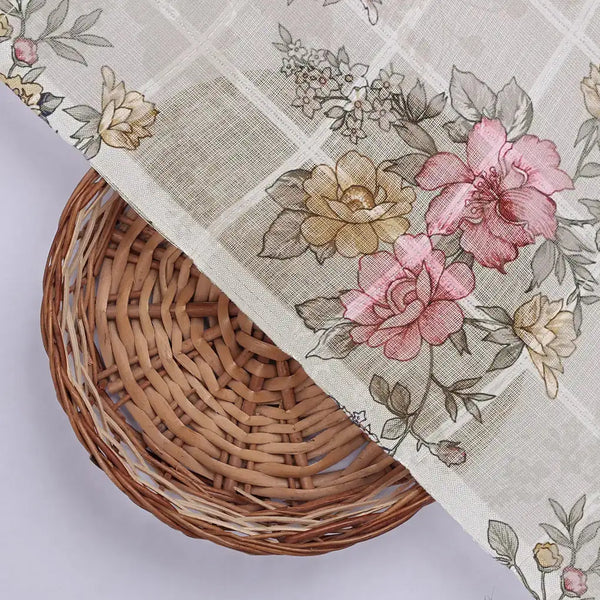 Classy Linen Fabric with a Vibrant Floral Tapestry – 0l2a0760copy - alternate view