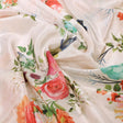 Elegant Floral Watercolour Print Chinon Fabric for Kurtas – 0l2a0774 copy