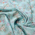 Tusser Silk Fabric Material with Decorative Flower Valley – 0l2a0858copy