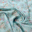 Tusser Silk Fabric Material with Decorative Flower Valley – 0l2a0858copy