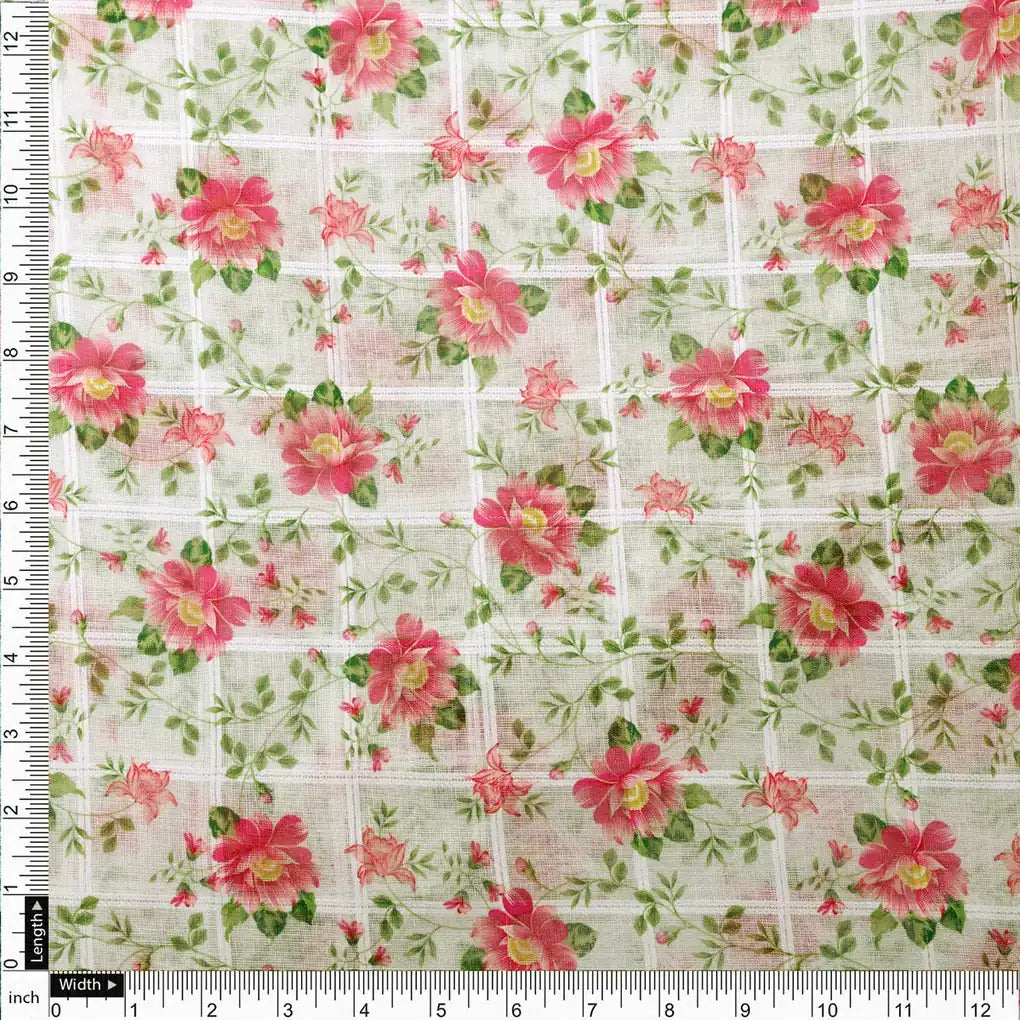 Classy Floral Linen Printed Fabric – 0l2a0861copy