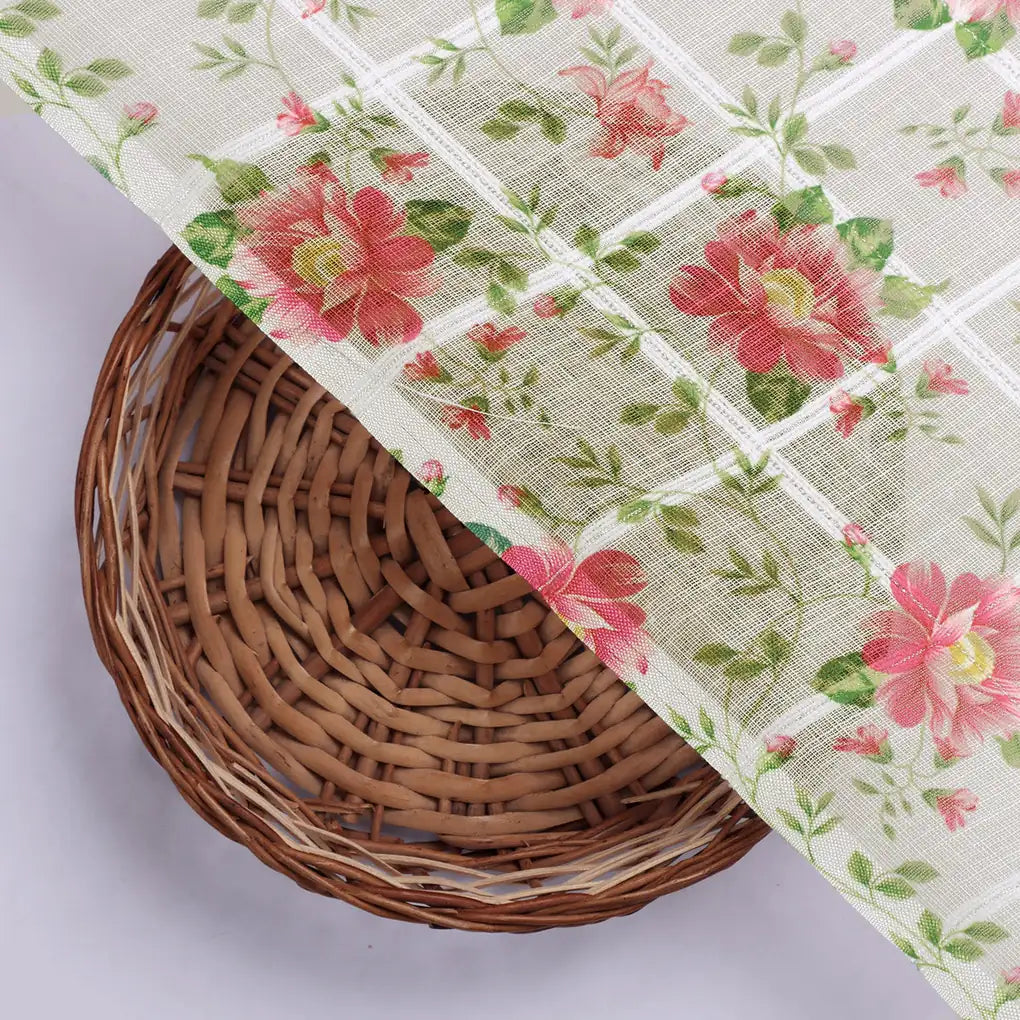 Classy Floral Linen Printed Fabric – 0l2a0864copy