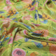 Vibrant Abstract Floral Meadow Chinon Fabric - Lime Green – 0l2a0868 copy