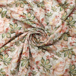 Gorgeous Leaves Printed Tusser Silk Fabric Material – 0l2a0897copy