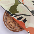 Earthy Abstract Botanical Print on Soft Chinon Fabric – 0l2a0929 copy
