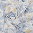 Stunning Linen Fabric Adorned with Vibrant Feathers and Leaves – 0l2a0938copy