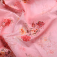 Peach Bud Flower Printed Pure Cotton Fabric Material – 0l2a7266copy