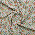 Hand Painted Leaves Allover Digital Printed Fabric  - Weightless – 0l2a7282copy