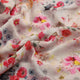 Beautifull Red And Pink Camellia Rose Of Branch Digital Printed Fabric - Pure Georgette – 0l2a7298copy