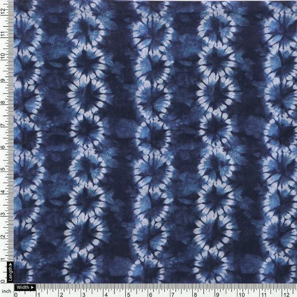 Shiny Watercolour Art With White Circle Digital Printed Fabric - Weightless – 0l2a7301copy - alternate view