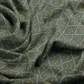 Rhombus Inside Entire Leaf Digital Printed Fabric - Weightless – 0l2a7309copy
