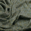 Rhombus Inside Entire Leaf Digital Printed Fabric - Weightless – 0l2a7309copy