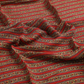 Lovely Straight Valley Of Roses Strips Digital Printed Fabric - Pure Georgette – 0l2a7355copy