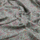 Tiny Western Leaves With Flower Digital Printed Fabric - Pure Georgette – 0l2a7360copy