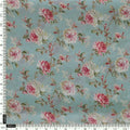 Teal Flower Weightless Printed Fabric – 0l2a7399copy