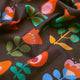 Sketchy Flowers Pattern Digital Printed Fabric - Pure Cotton – 0l2a7571copy