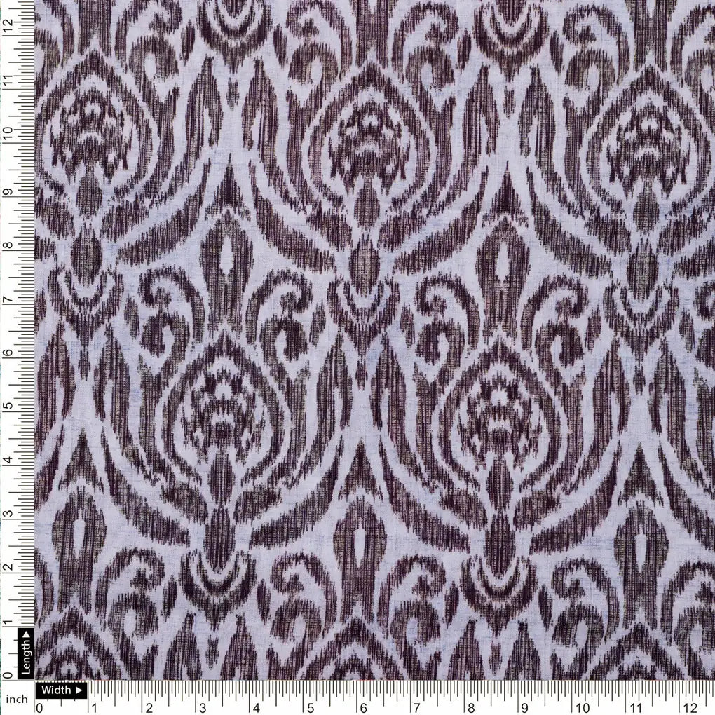 Linen Fabric with Damask Print – 0l2a8223copy