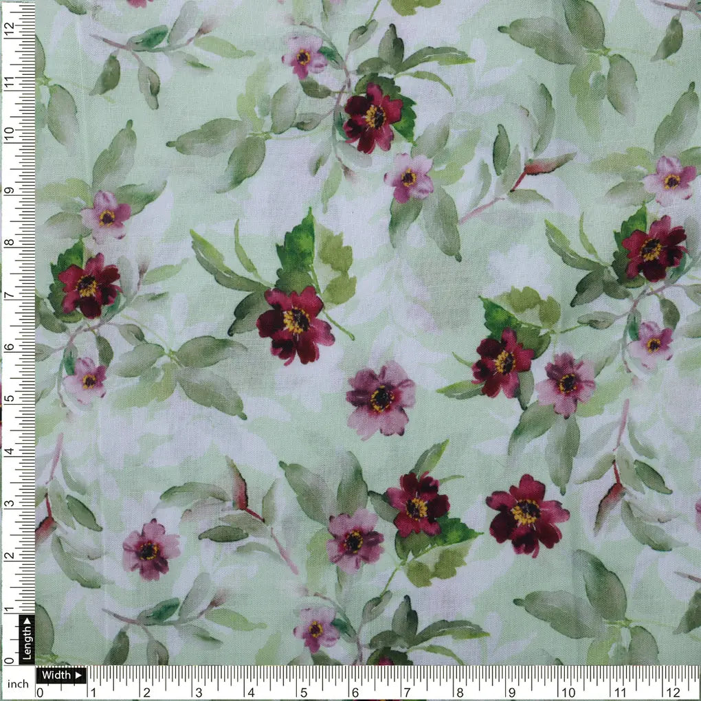 Linen Fabric with Pink and Purple Floral Print – 0l2a8228copy
