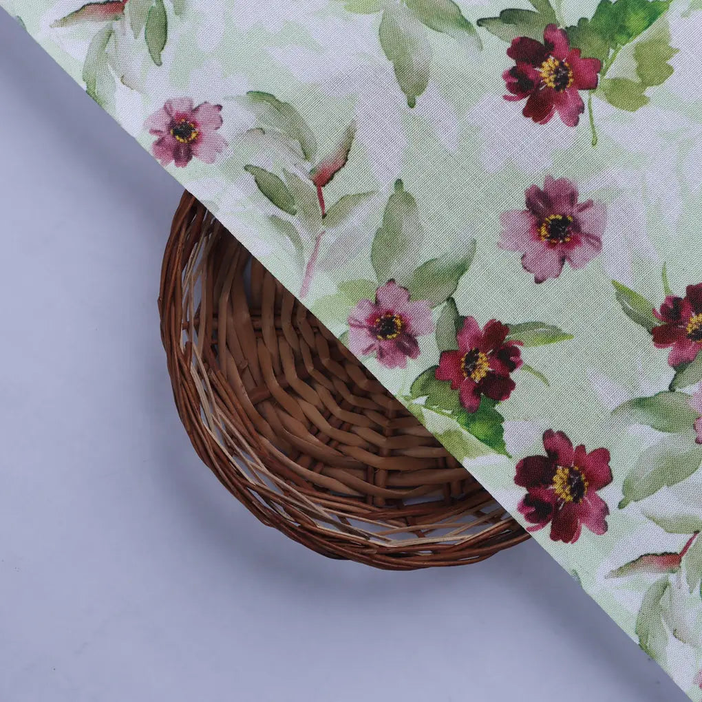 Linen Fabric with Pink and Purple Floral Print – 0l2a8231copy