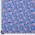 Blue Floral Printed Linen Fabric – 0l2a8233copy
