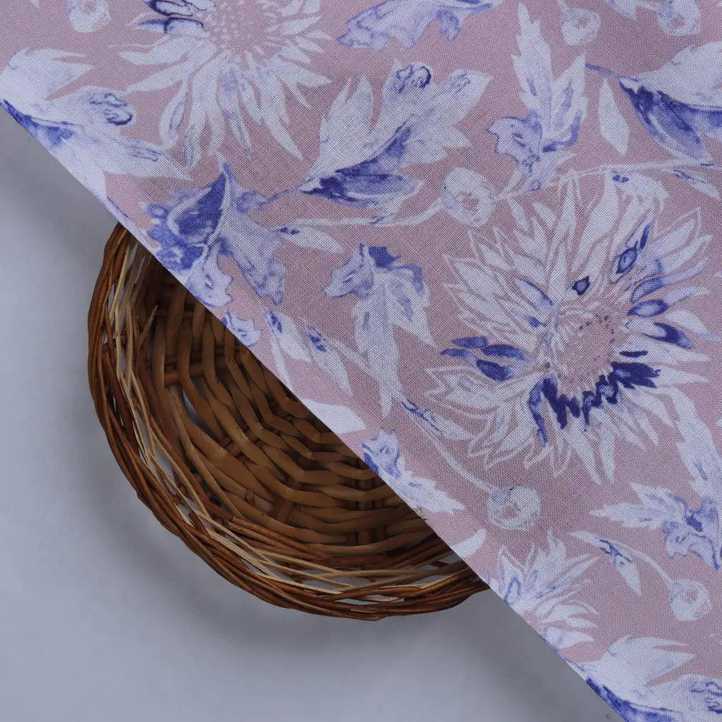Lilac Floral Printed Linen Fabric – 0l2a8242copy