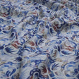 Blue and Brown Floral Printed Linen Fabric – 0l2a8251copy