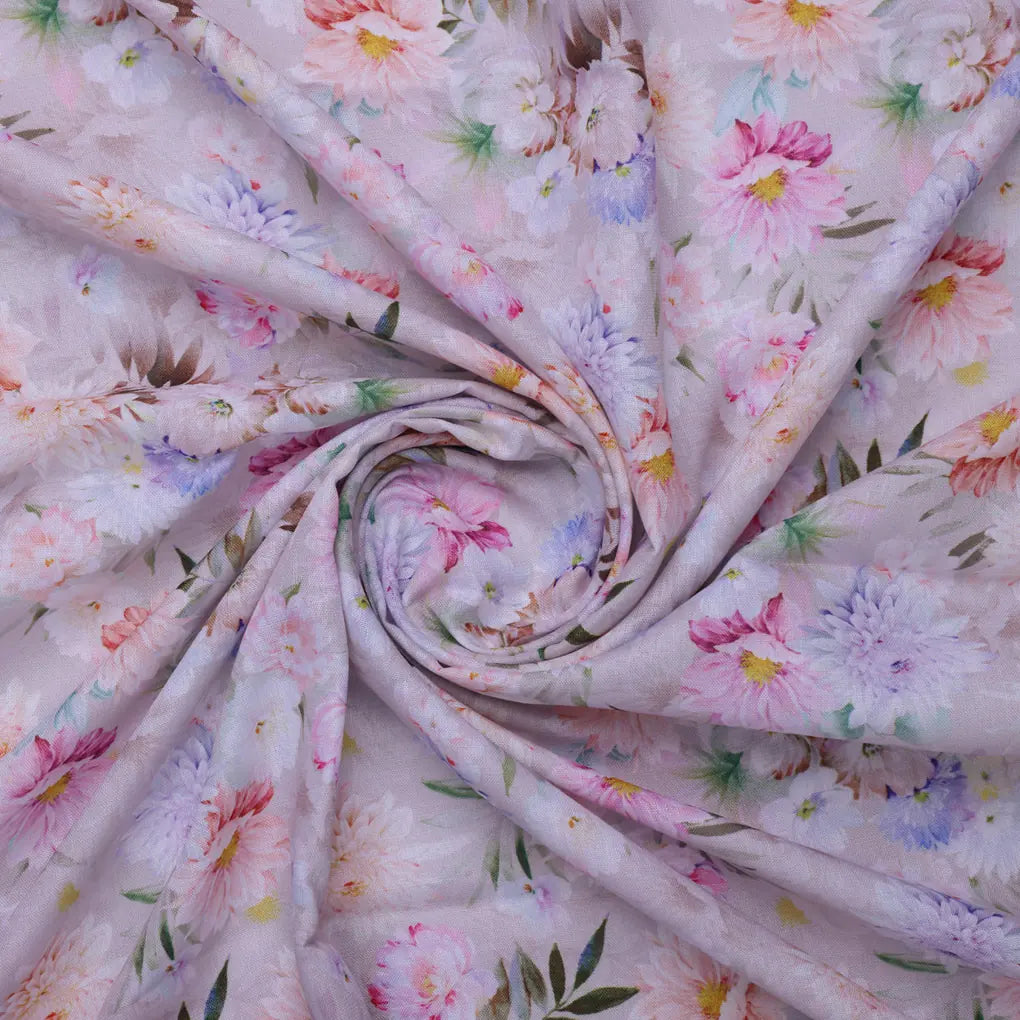 Lilac Floral Printed Linen Fabric – 0l2a8260copy 1