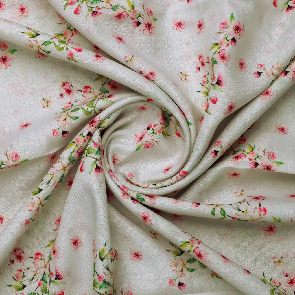Pink Floral Printed Linen Fabric – 0l2a8280copy