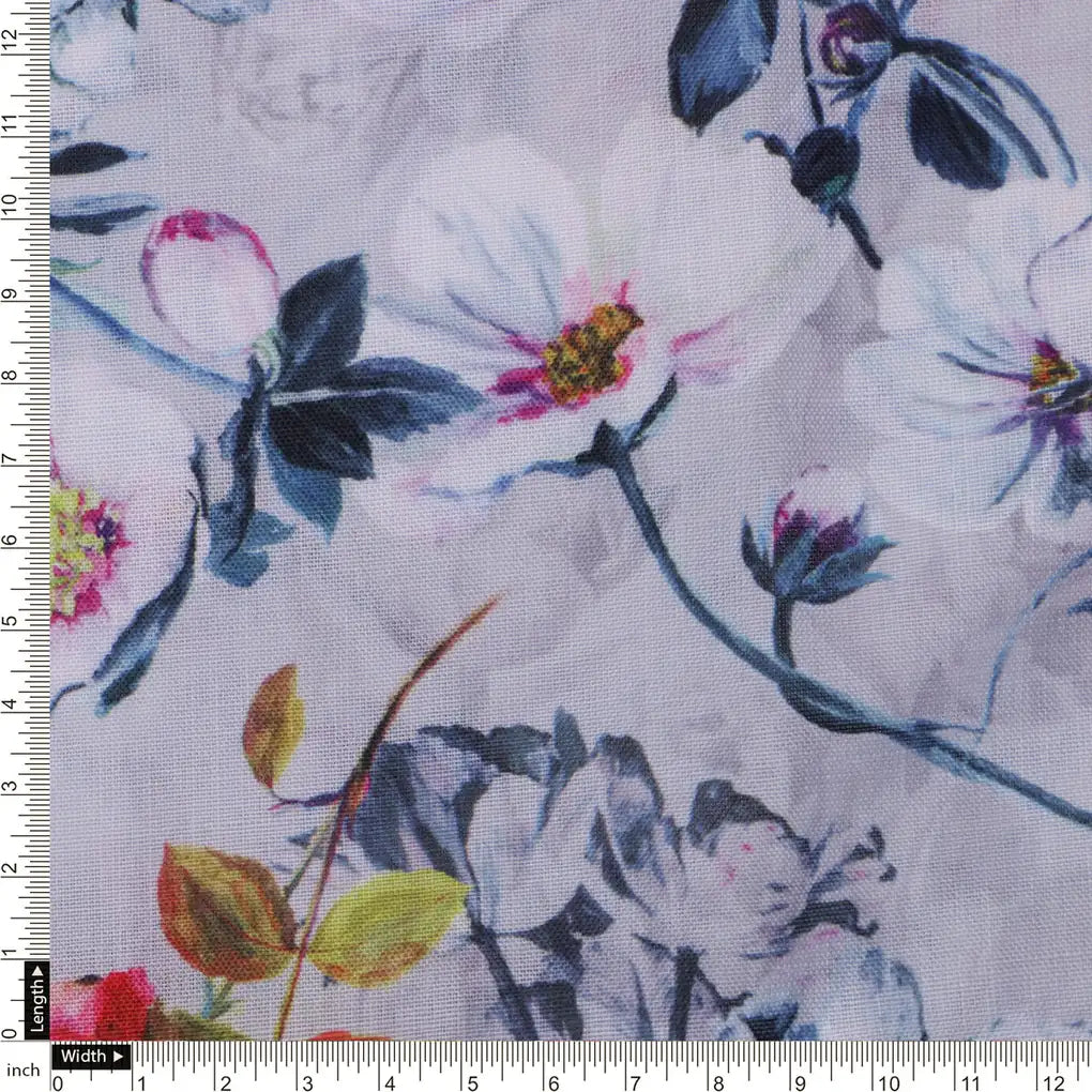 Lilac Floral Printed Linen Fabric – 0l2a8289copy